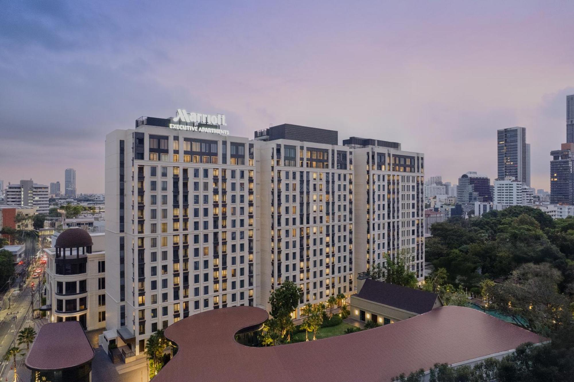 Marriott Executive Apartments, Bangkok Townhall Sukhumvit Exteriér fotografie