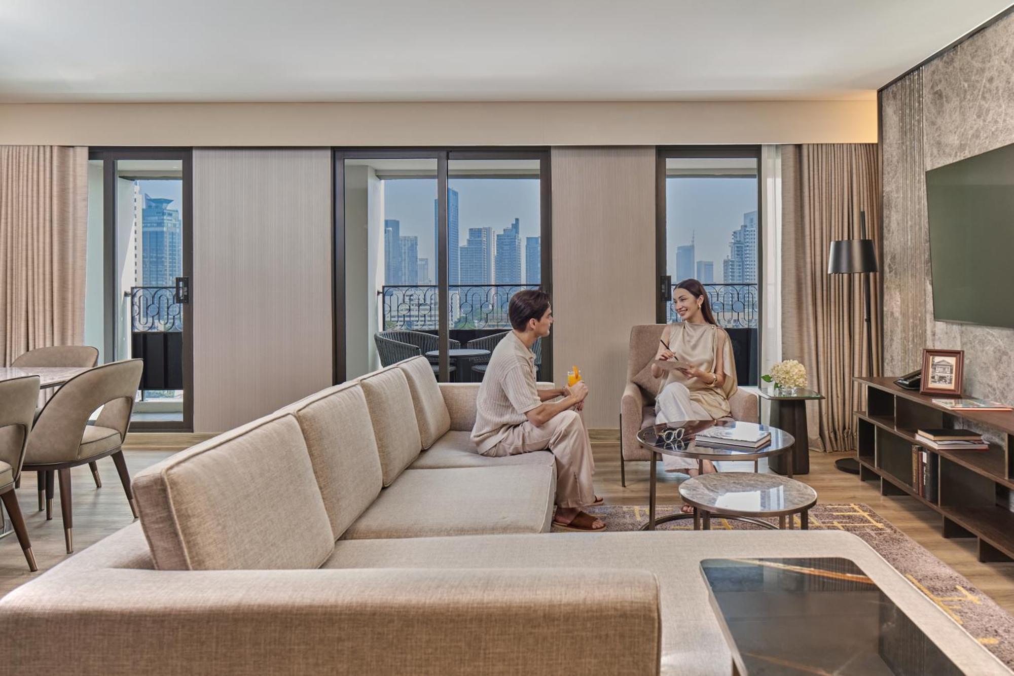 Marriott Executive Apartments, Bangkok Townhall Sukhumvit Exteriér fotografie