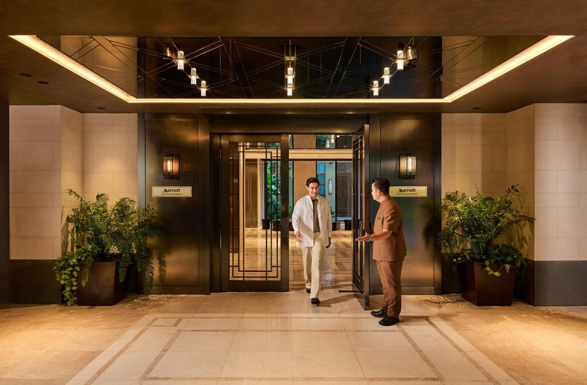 Marriott Executive Apartments, Bangkok Townhall Sukhumvit Exteriér fotografie